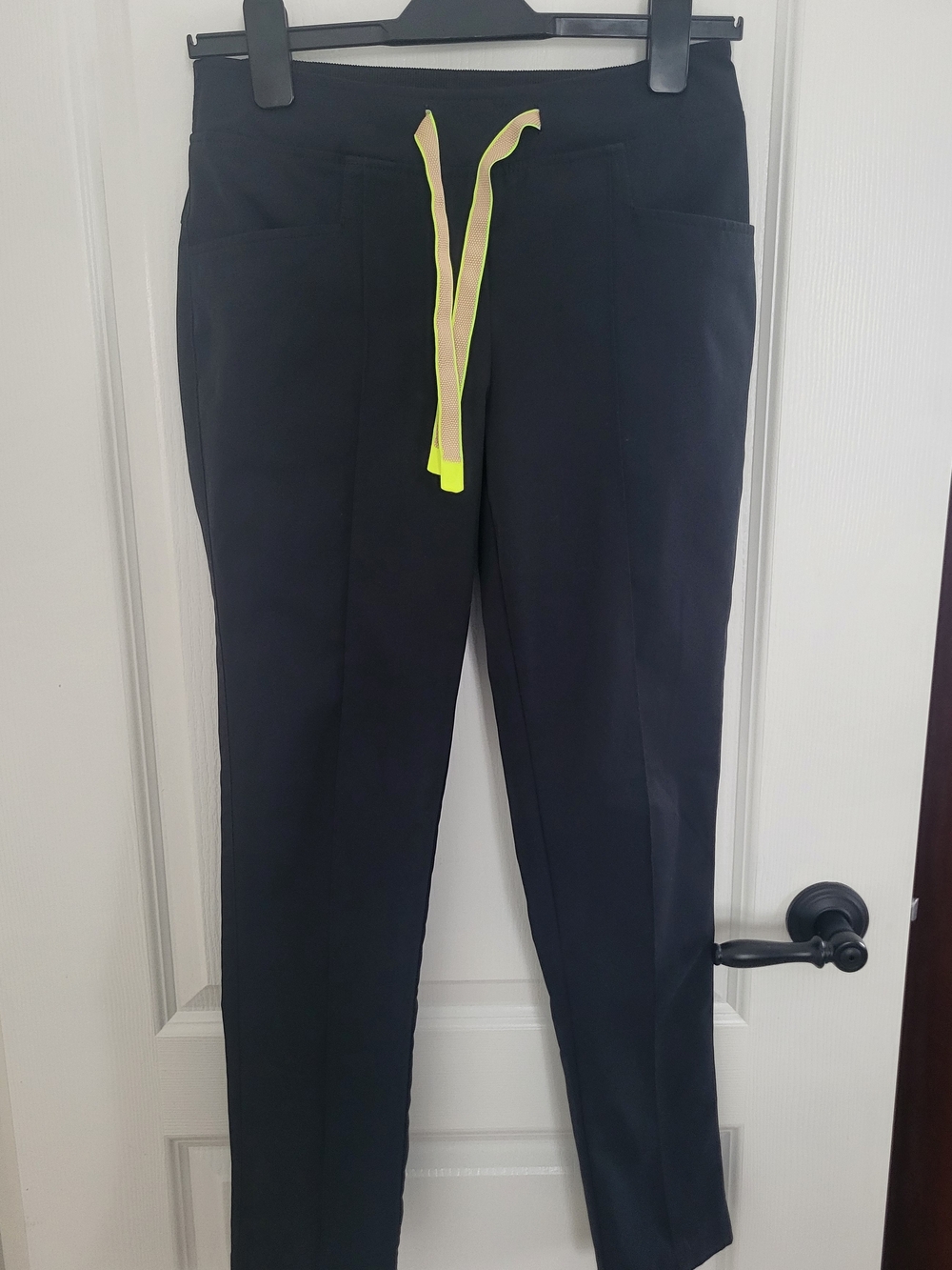 Medelita Black Medical Scrub Pants